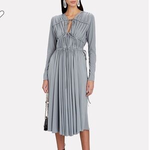 TOVE Lexi Tie-Front Midi Dress (size FR 36/UK 8)